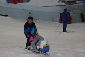 A day at Chill Factore on the Sit-Ski