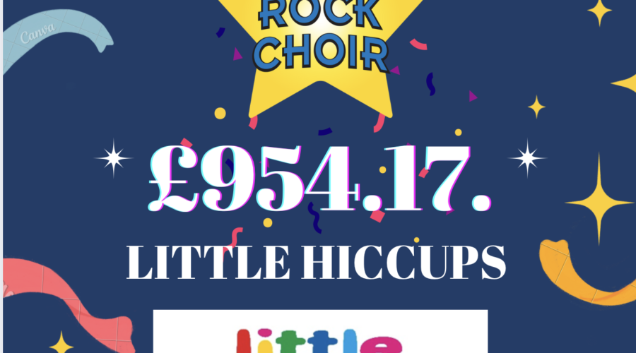 A Heartfelt Thank You to Rock Choir for Their Generosity