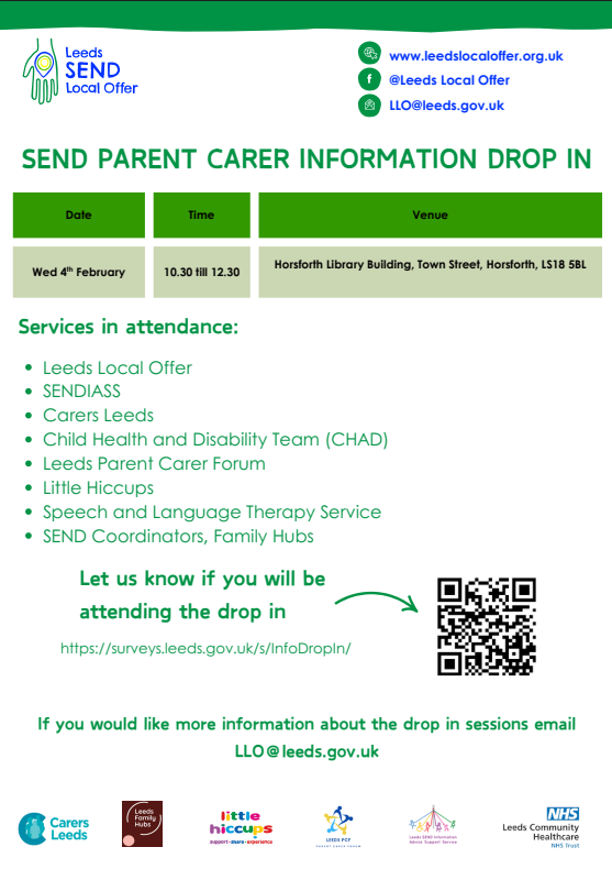 2026 02 04 SEND parent carer information drop