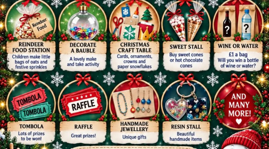 Festive Community Spirit: Christmas Fair at The Gardeners Arms in Aid of Little Hiccups!